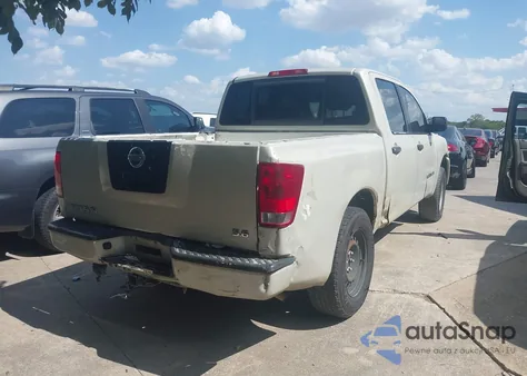 2008 Nissan Titan Xe z USA, uszkodzony, nr VIN 1N6AA07D48N325286